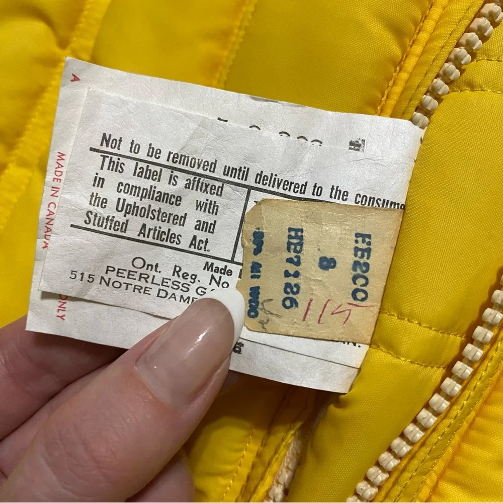 SOLD- Vintage Hudson Bay 4 Point Striped Reversible Wool Jacket - Picture 8 of 13